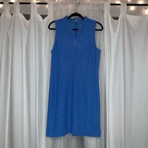 NWT Lily Pulitzer Crochet Quarter Zip Dress